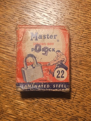 Old vintage master lock - vintage, co